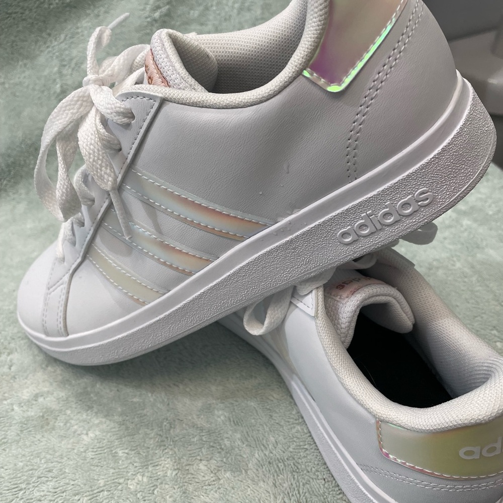 Adidas Grand Court 2.0 K White Shoes